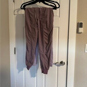 lululemon athletica Mauve Studio Lined Drawstring Joggers